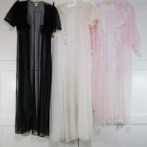 Lot of Vintage Peignoirs/Robes